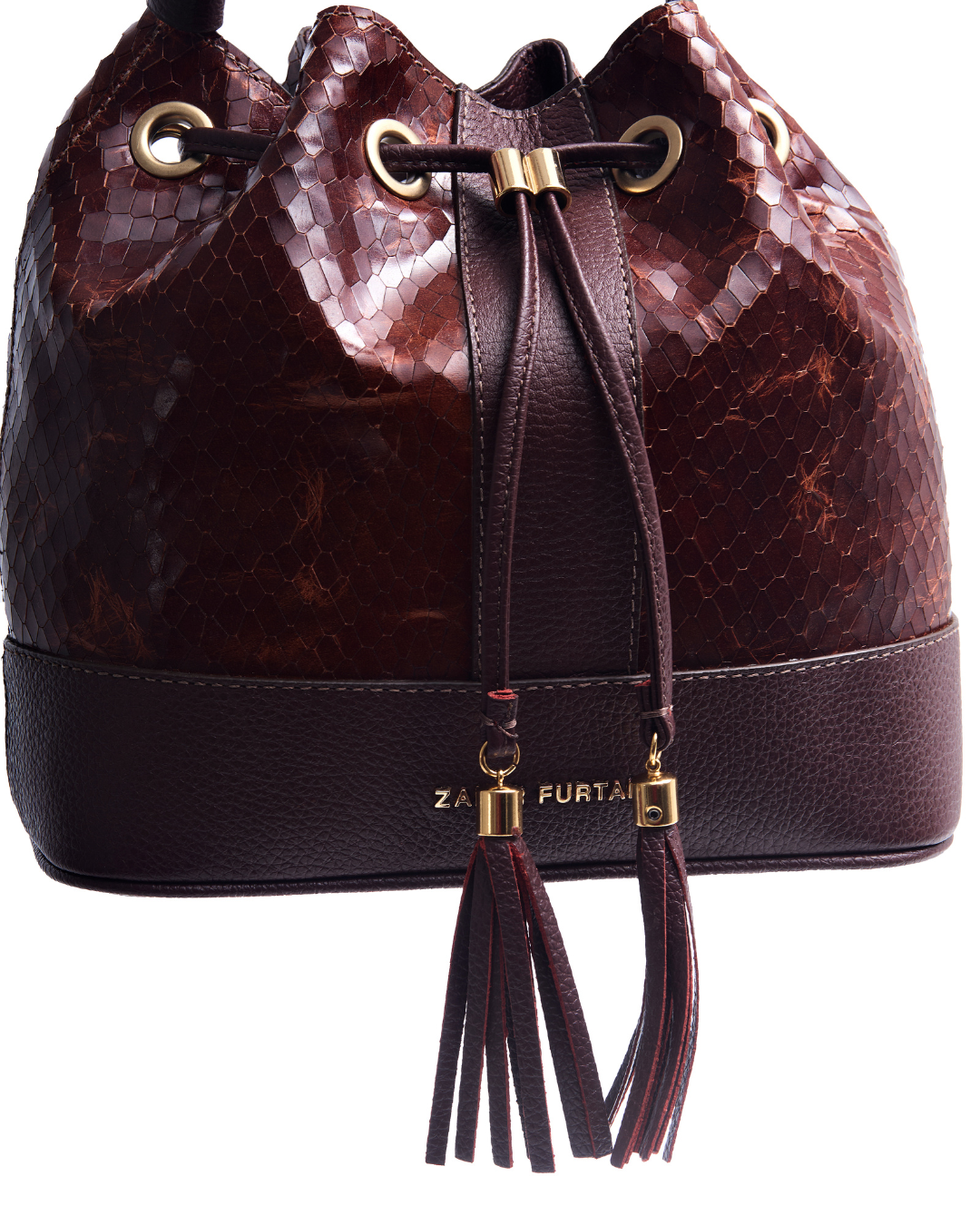 Bolsa Ouse! Mini - Marrom Cobra