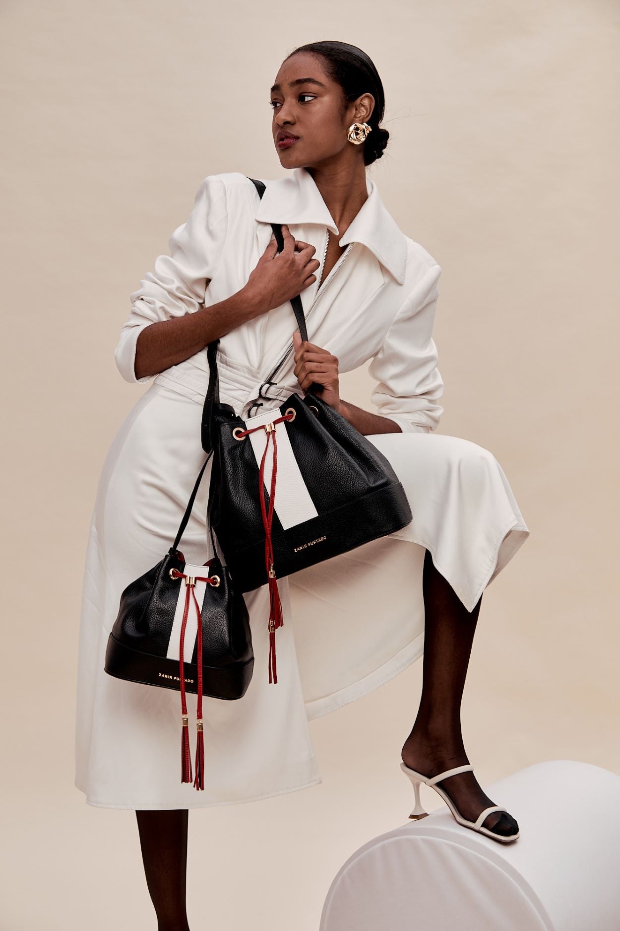 Black ‘Ouse!’ Bag | Tuiuiú Collection