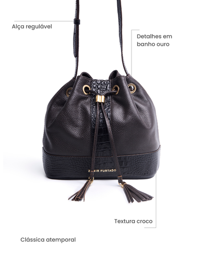 Bolsa Ouse! Mini - Marrom