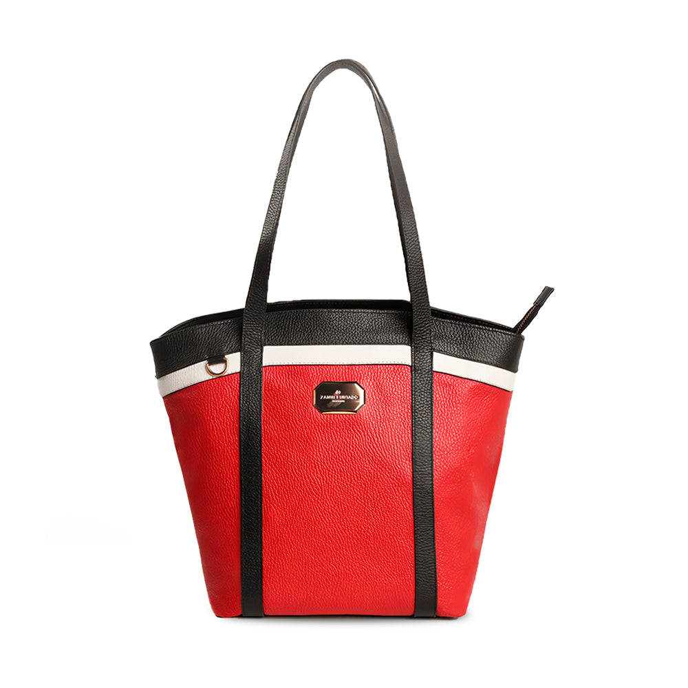 Red ‘Sol Poente Tuiuiú’ Bag | Leather Bag