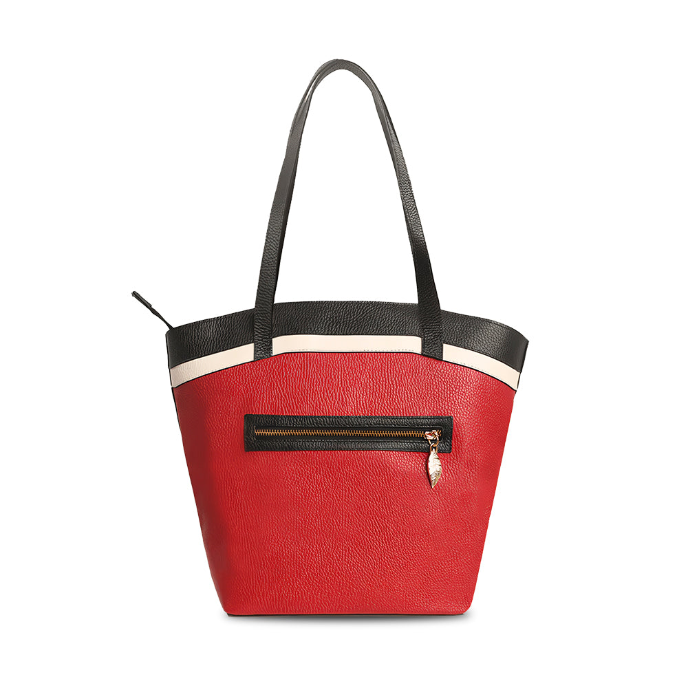 Red ‘Sol Poente Tuiuiú’ Bag | Leather Bag