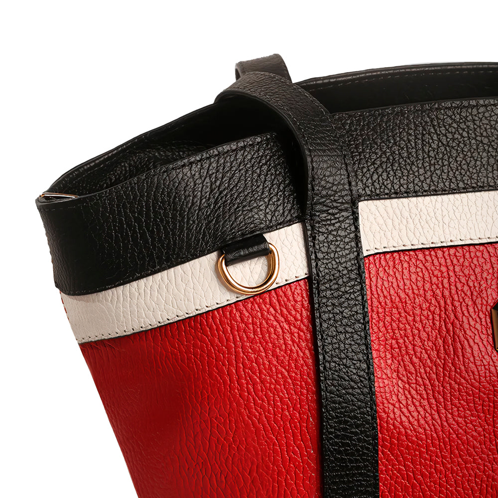 Red ‘Sol Poente Tuiuiú’ Bag | Leather Bag