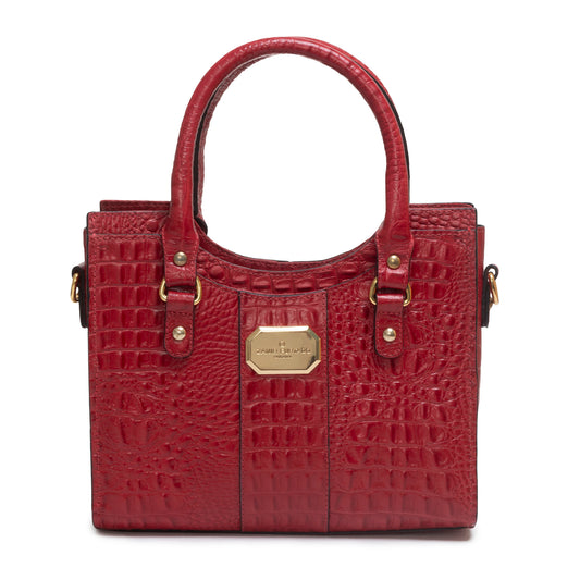 Bolsa Mini Flora - Vermelho