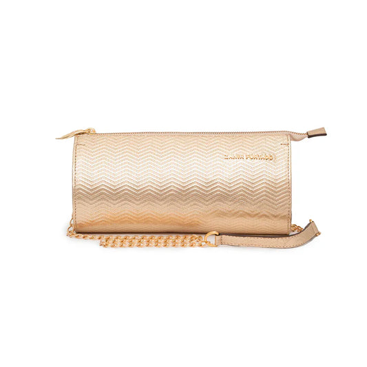 Bolsa Charme - Clutch Champanhe