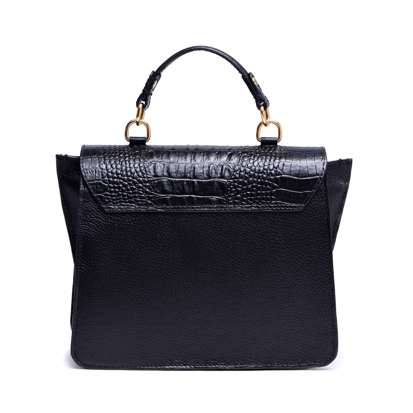 Bolsa Oncinha Feliz - Preto | Bolsa de Couro