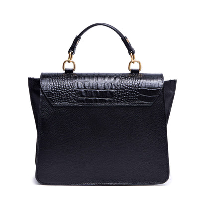 Bolsa Oncinha Feliz - Preto | Bolsa de Couro