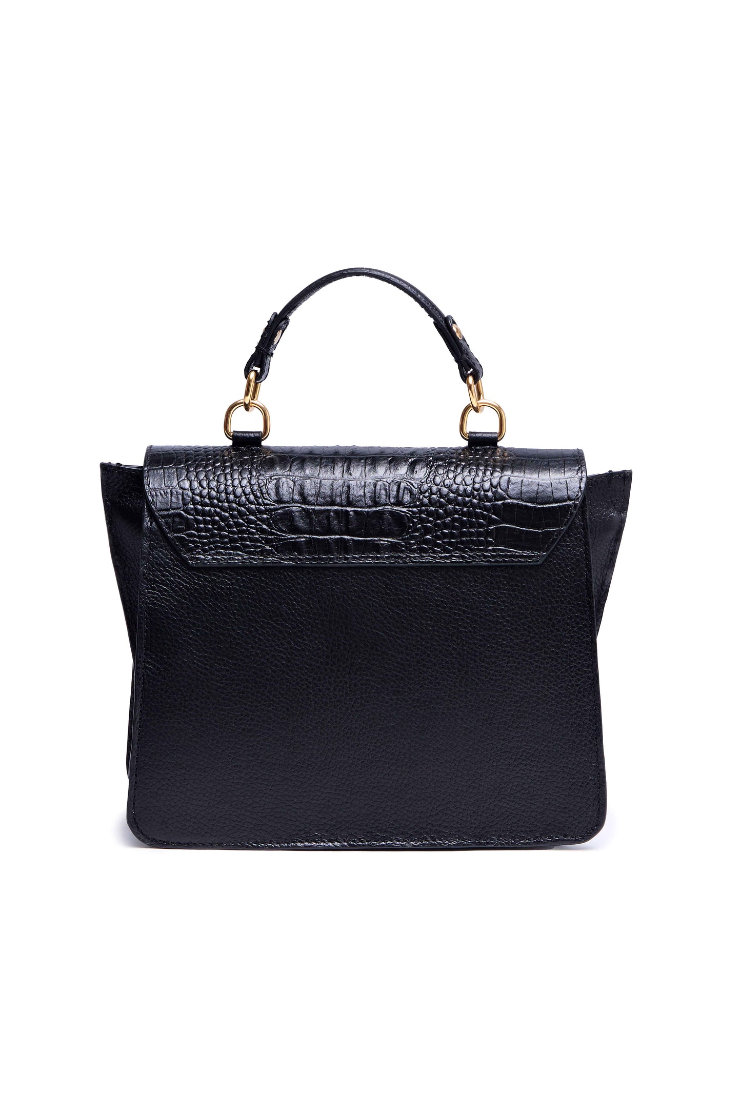 Bolsa Oncinha Feliz - Preto | Bolsa de Couro