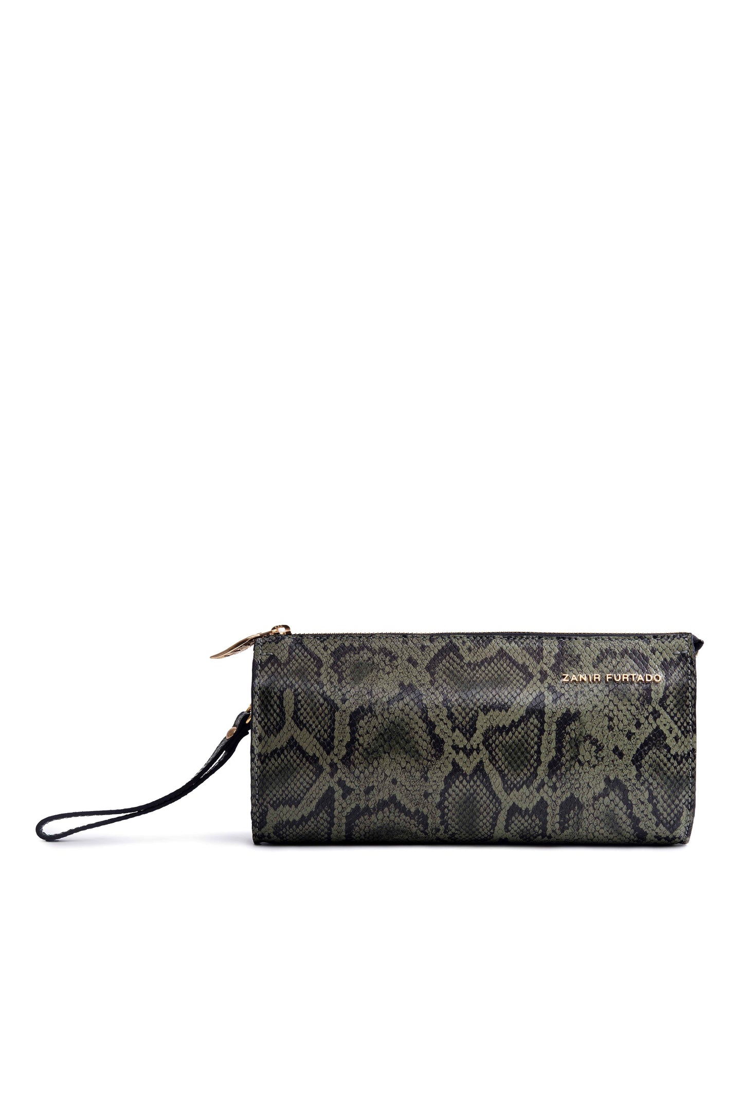 Bolsa Charme - Clutch Cobra Verde